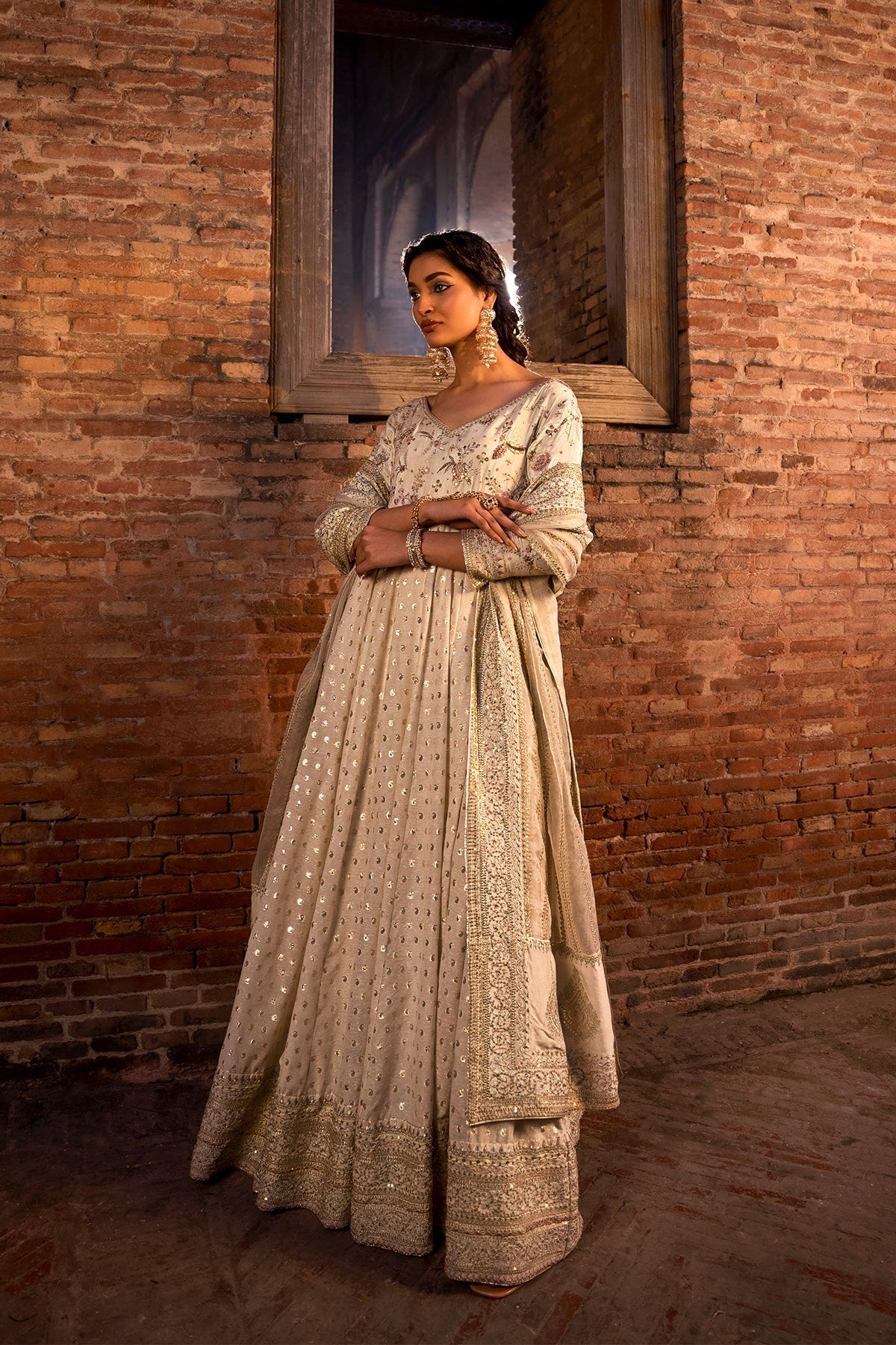 Erum Khan | Shezadian Luxe Formals | BADSHAH BEGUM -  Erum Khan Formal - Original Designer Dress - House of Maryam