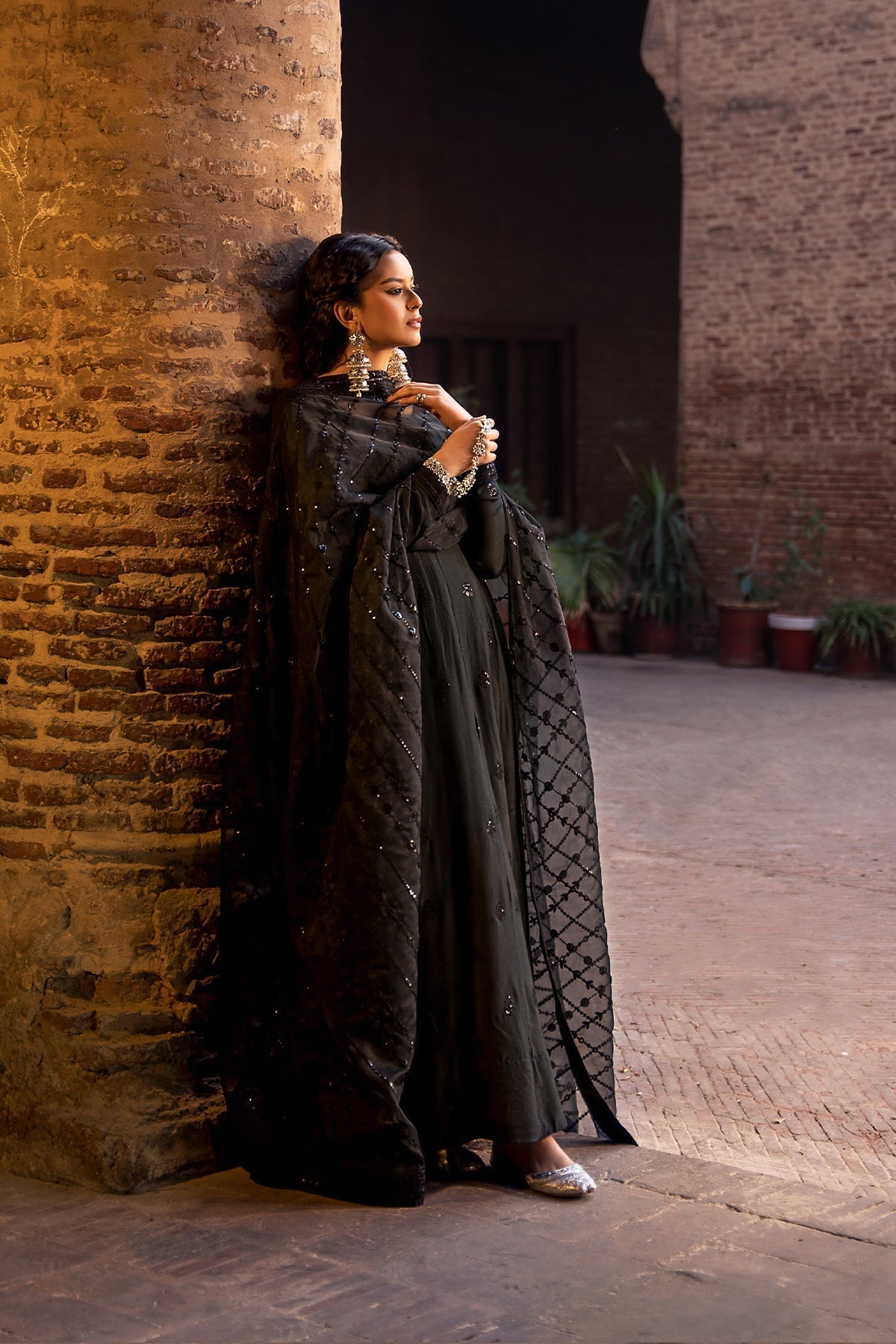 Erum Khan | Shezadian Luxe Formals | Mumtaz -  Erum Khan Formal - Original Designer Dress - House of Maryam