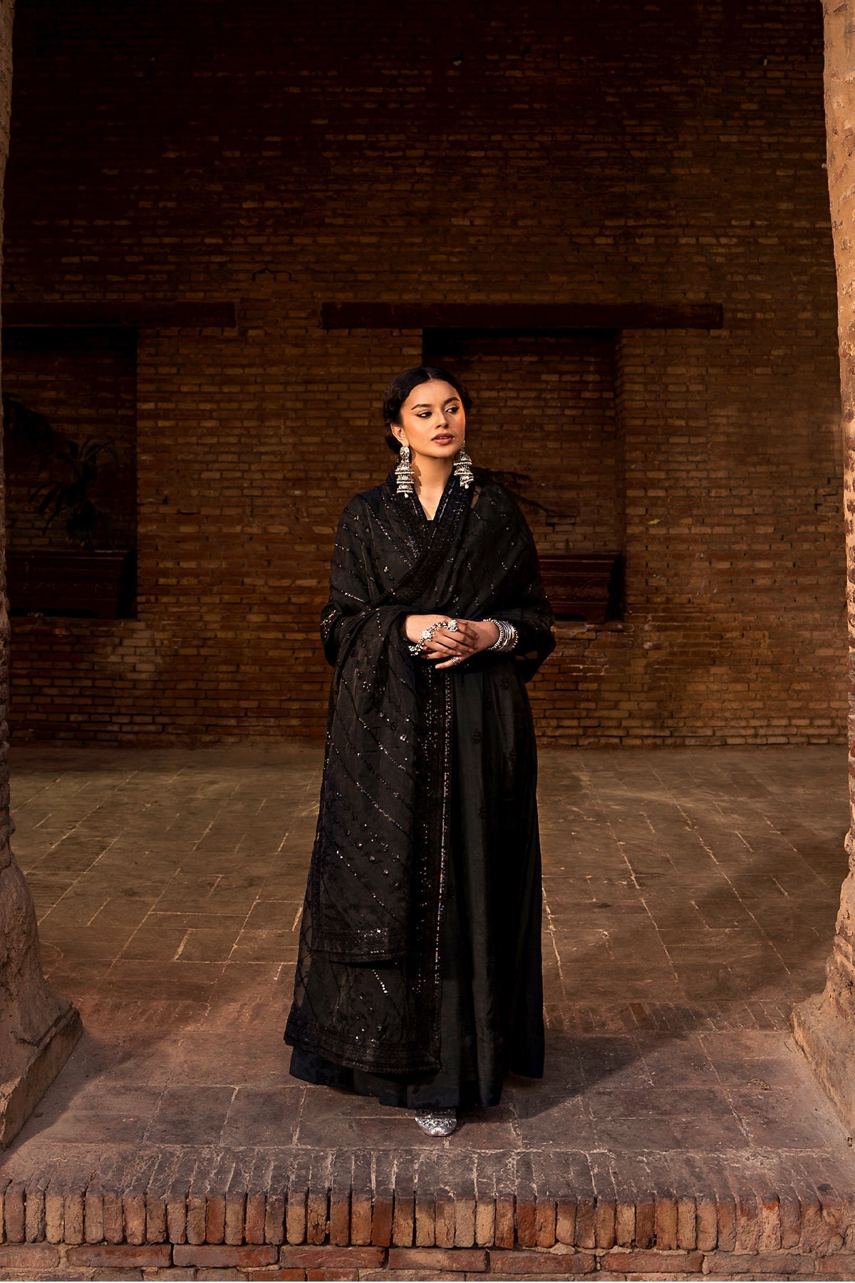 Erum Khan | Shezadian Luxe Formals | Mumtaz -  Erum Khan Formal - Original Designer Dress - House of Maryam