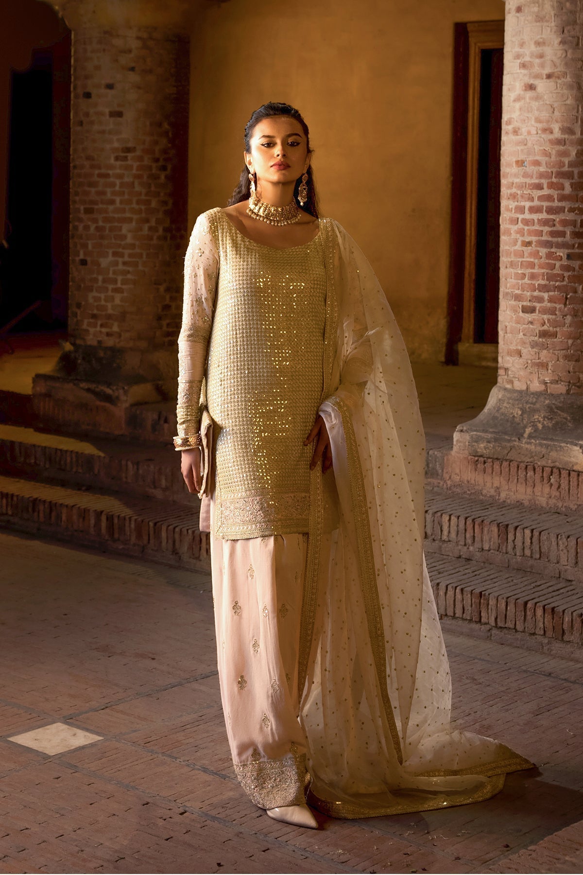 Erum Khan | Shezadian Luxe Formals | ZEB UN NISA -  Erum Khan Formal - Original Designer Dress - House of Maryam