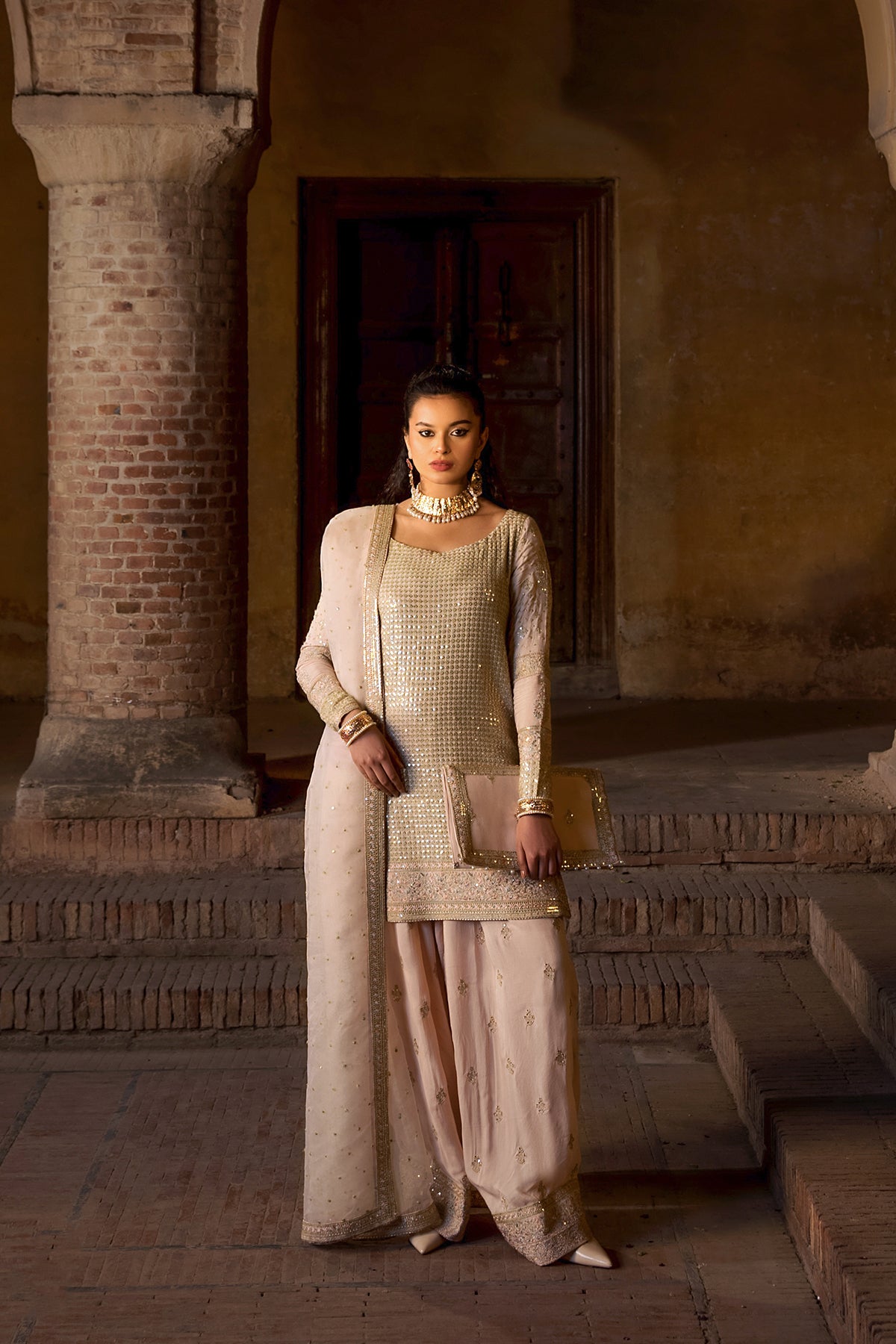 Erum Khan | Shezadian Luxe Formals | ZEB UN NISA -  Erum Khan Formal - Original Designer Dress - House of Maryam