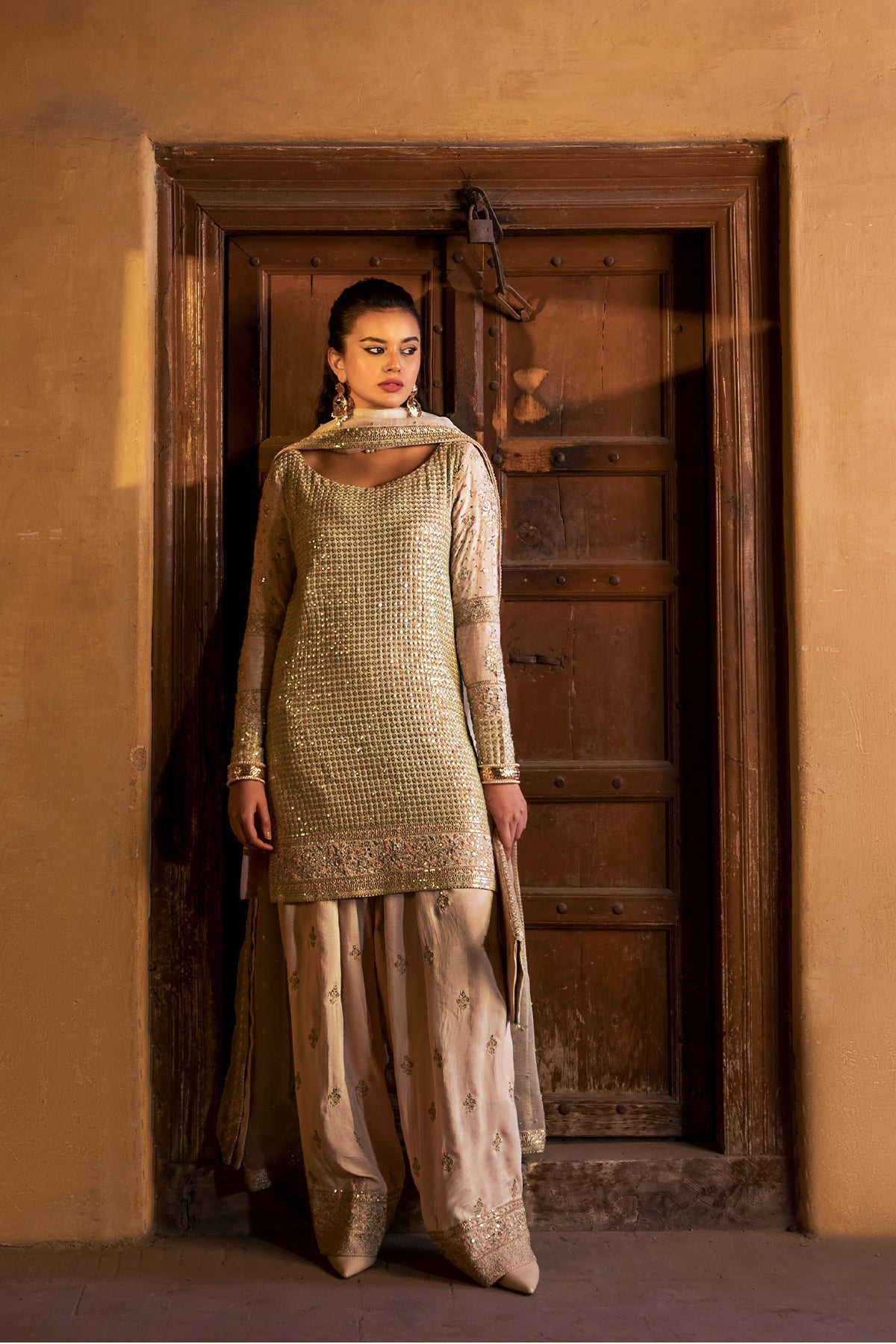 Erum Khan | Shezadian Luxe Formals | ZEB UN NISA -  Erum Khan Formal - Original Designer Dress - House of Maryam