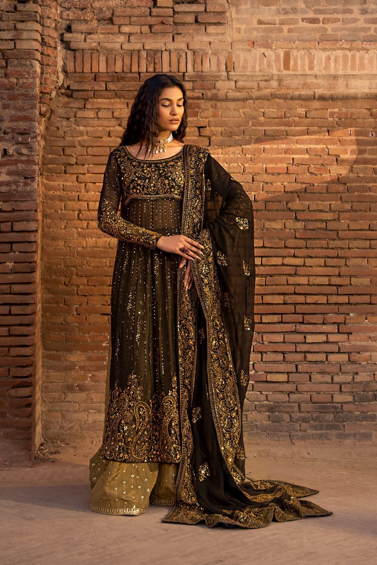 Erum Khan | Shezadian Luxe Formals | ZEENAT -  Erum Khan Formal - Original Designer Dress - House of Maryam