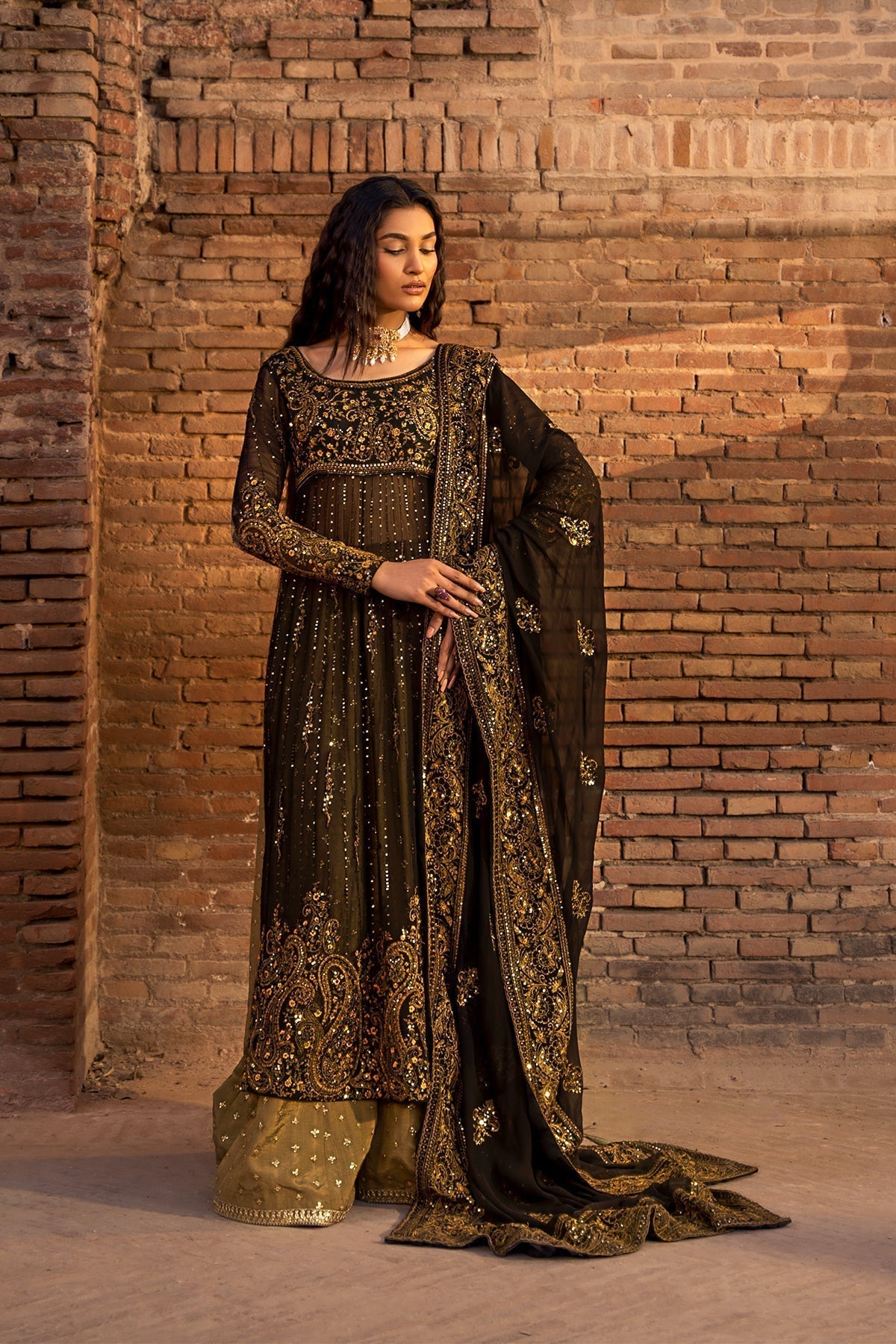 Erum Khan | Shezadian Luxe Formals | ZEENAT by Designer Erum Khan - House of Maryam - Pakistani Designer Ethnic Wear in {{ shop.shopifyCountryName }}