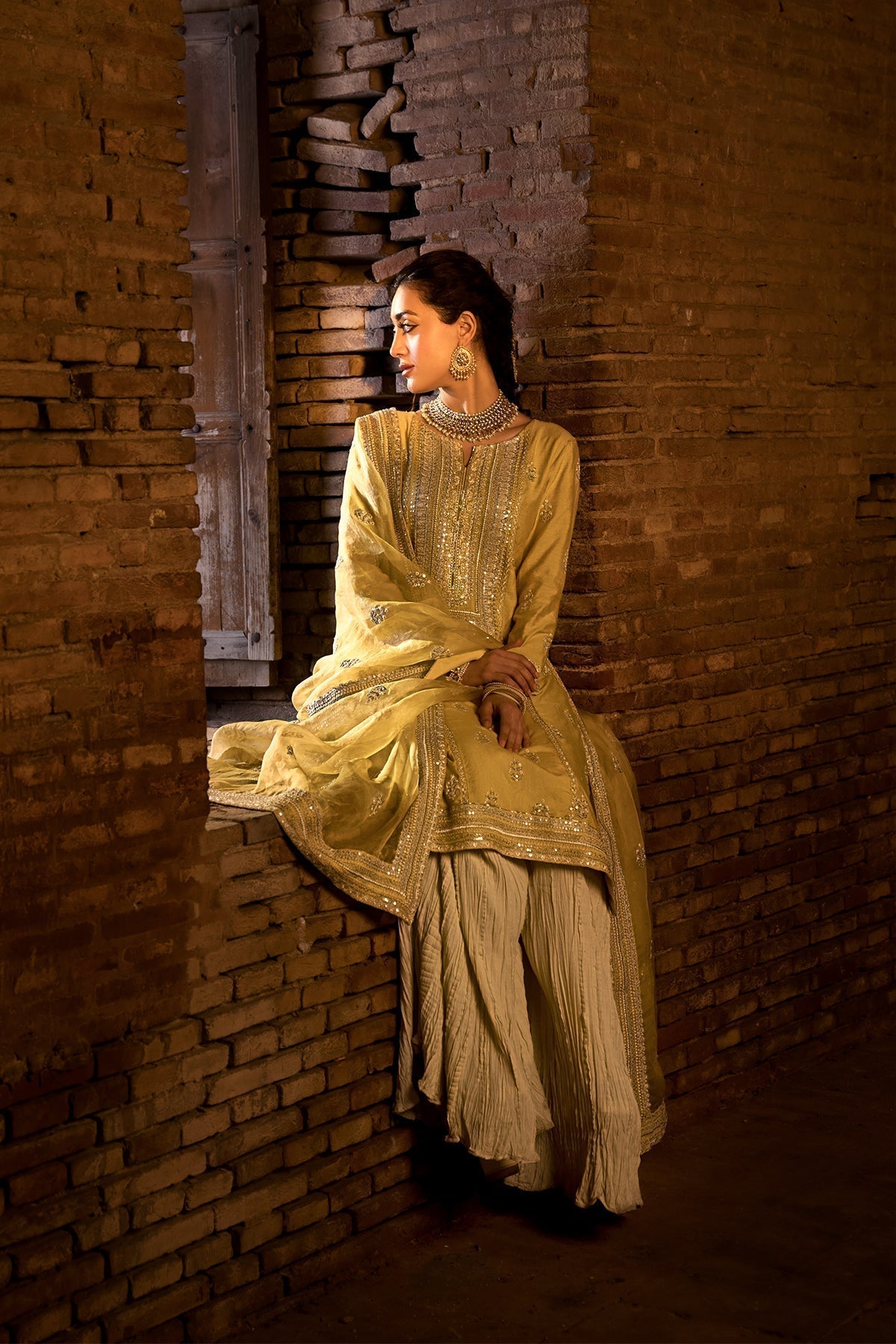 Erum Khan | Shezadian Luxe Formals | DIL ARAA -  Erum Khan Formal - Original Designer Dress - House of Maryam