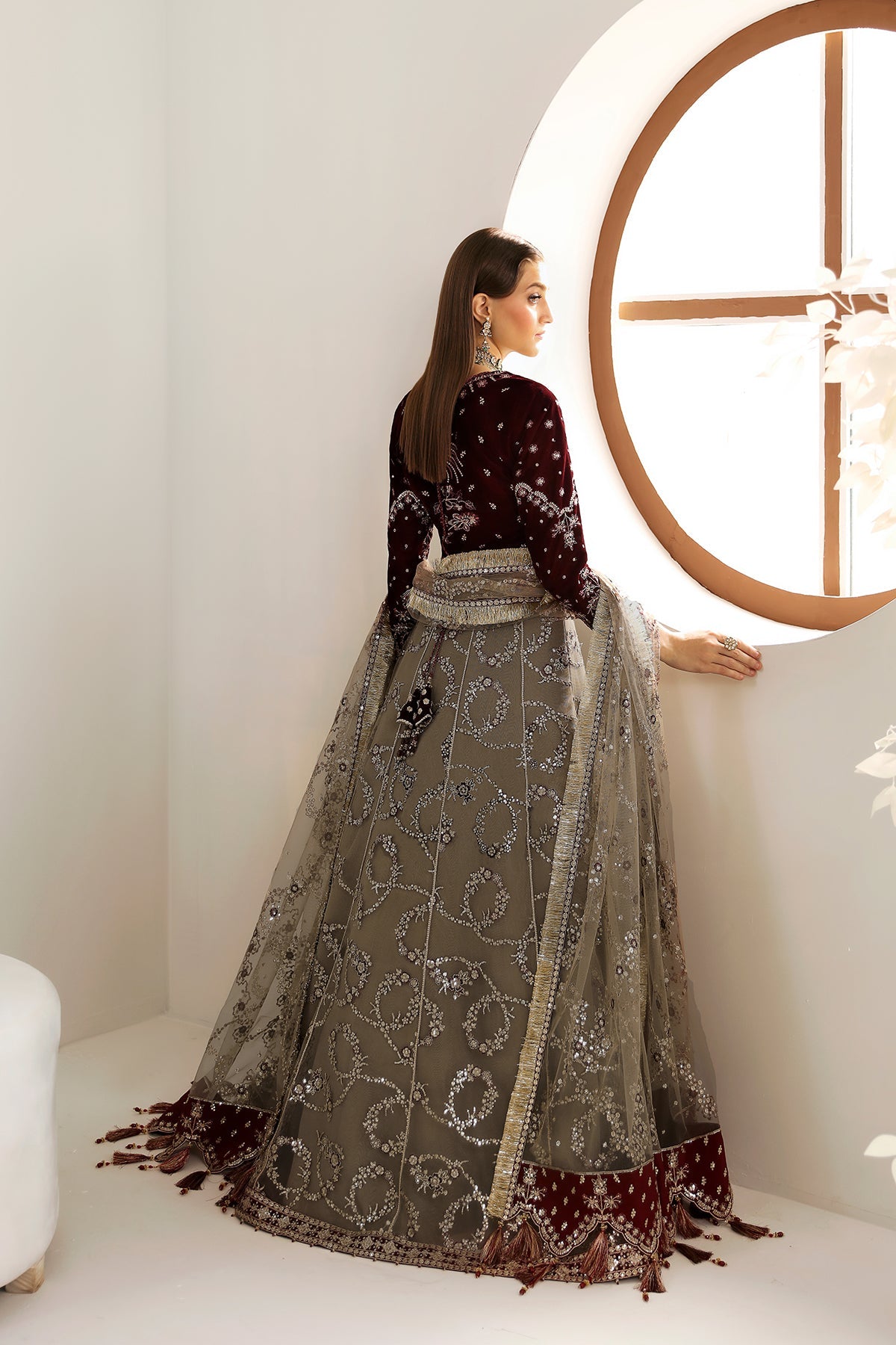 Alizeh | La Ruha Wedding Formals | AF-CH-2175-Esme by Designer Alizeh - House of Maryam - Pakistani Designer Ethnic Wear in {{ shop.shopifyCountryName }}