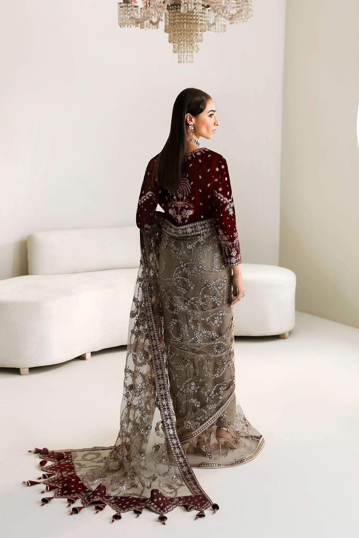 Alizeh | La Ruha Wedding Formals | AF-CH-2175-Esme