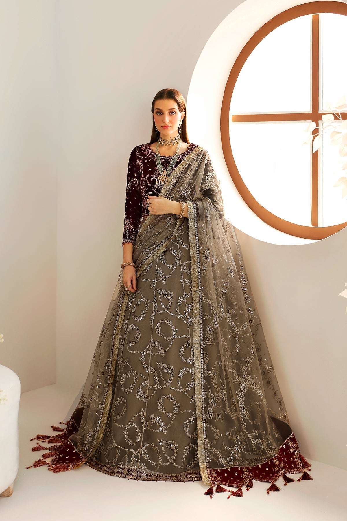 Alizeh | La Ruha Wedding Formals | AF-CH-2175-Esme