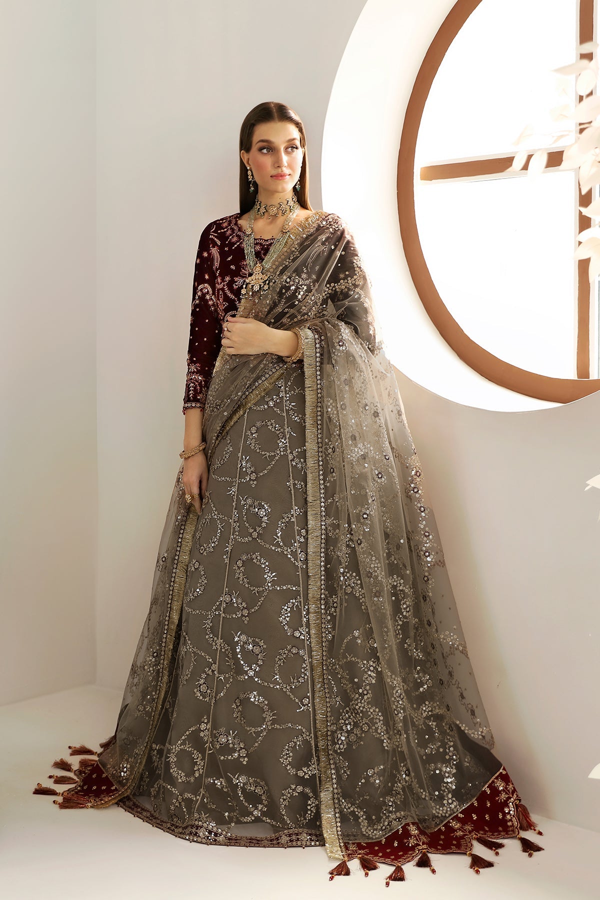 Alizeh | La Ruha Wedding Formals | AF-CH-2175-Esme