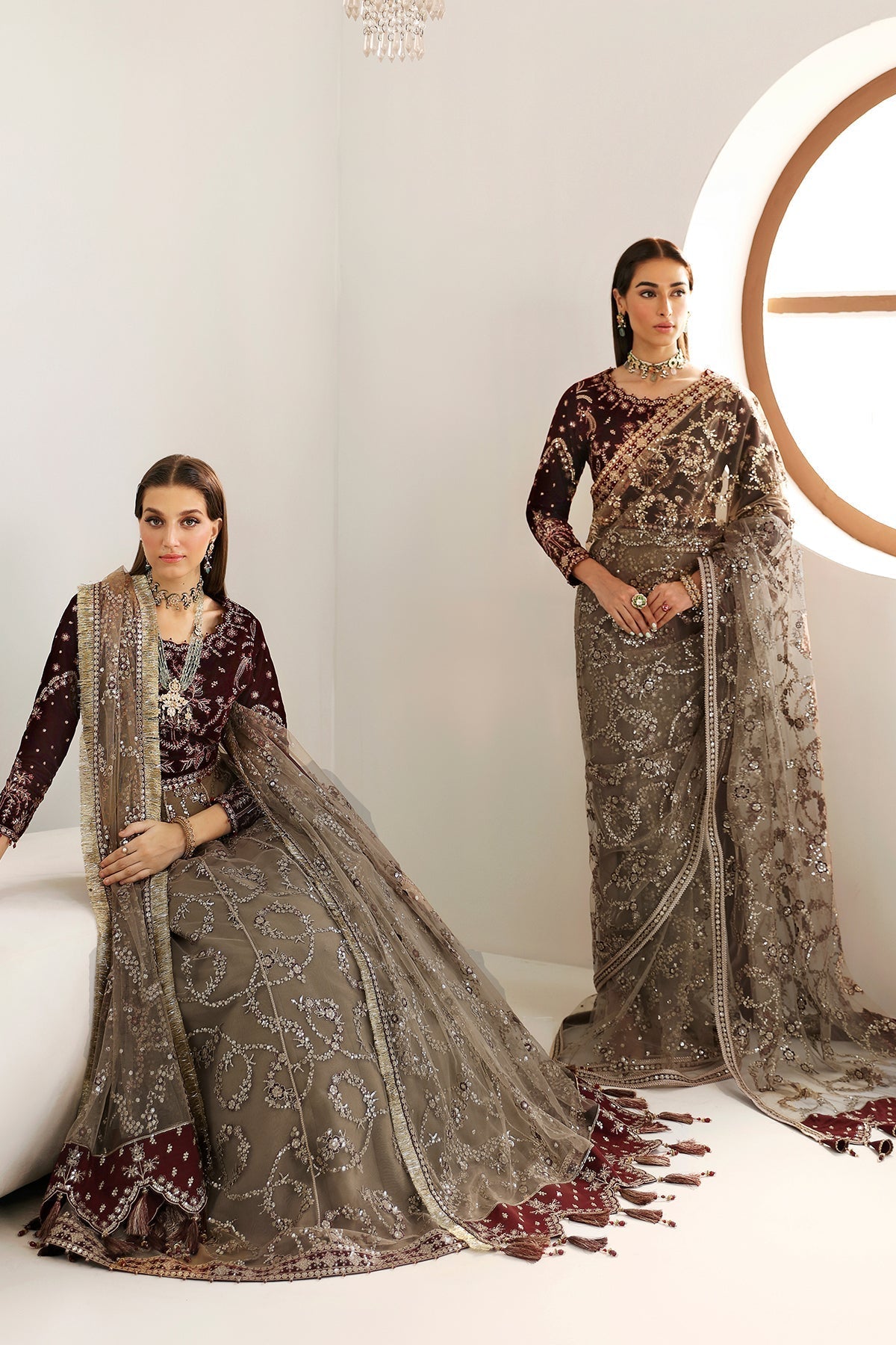 Alizeh | La Ruha Wedding Formals | AF-CH-2175-Esme