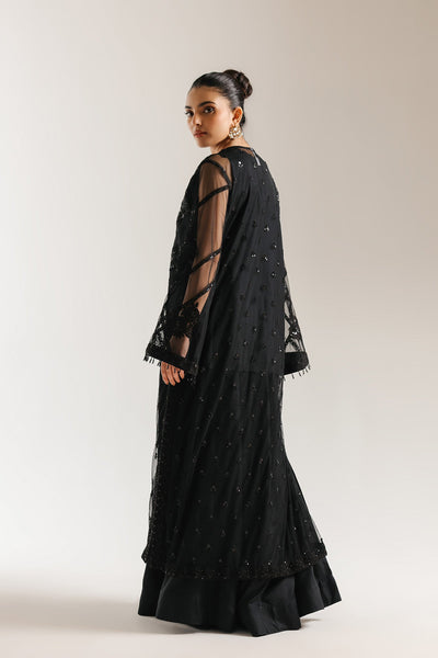 Ethnc | Luxe Boutique | Embroidered Suit (E0973/104/901)-Brand:Ethnc-Type:Boutique-Black - House of Maryam- Buy in UK, USA