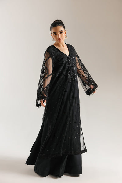 Ethnc | Luxe Boutique | Embroidered Suit (E0973/104/901)-Brand:Ethnc-Type:Boutique-Black - House of Maryam- Buy in UK, USA