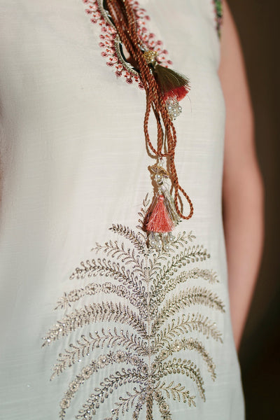 Ethnc | Luxe Boutique | Embroidered Suit (E1028/104/002)-Brand:Ethnc-Type:Boutique-Off White - House of Maryam- Buy in UK, USA
