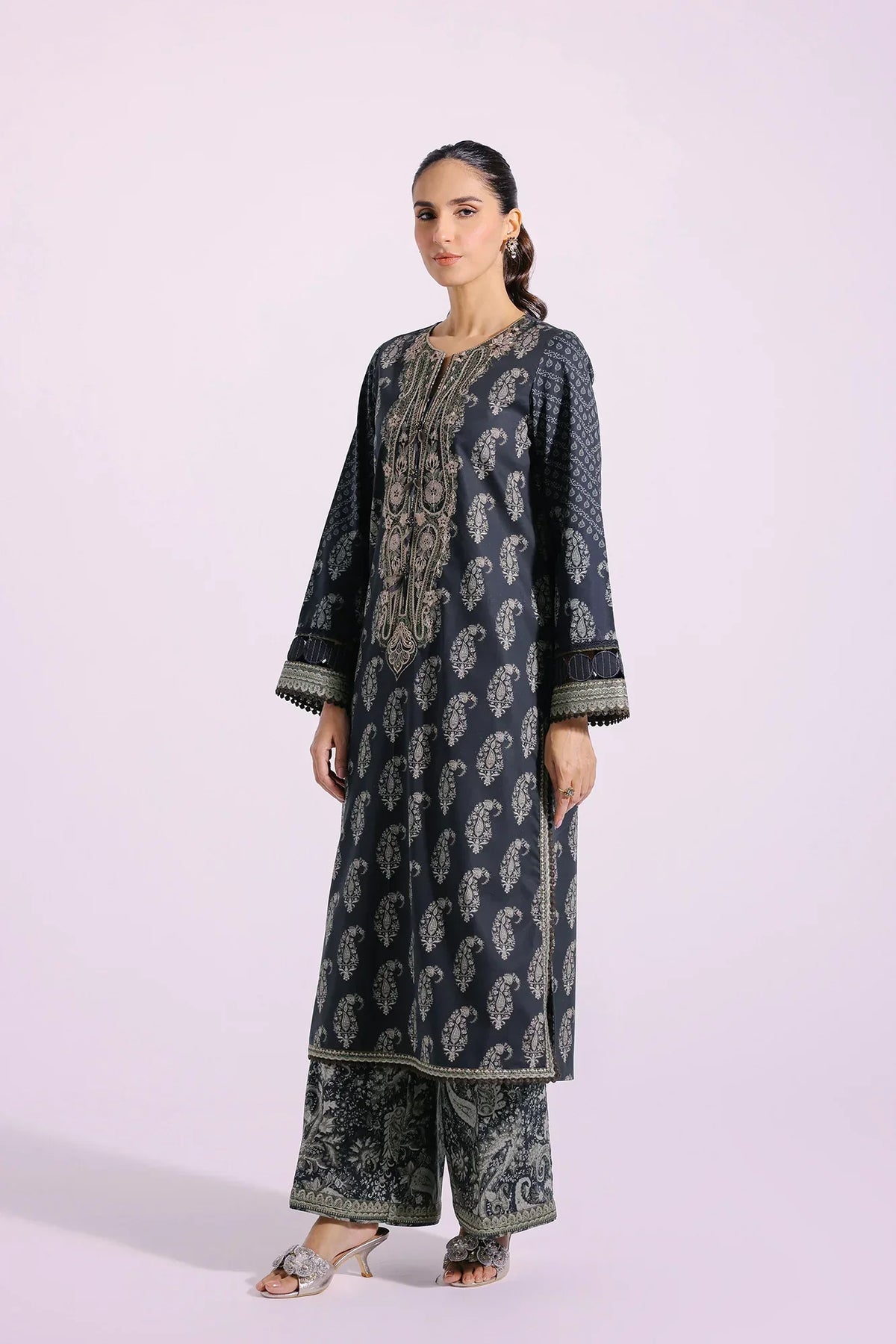 Ethnic | Rozana Collection SS 24 | E0405/203/116 -  Ethnic Luxury - Original Designer Dress - House of Maryam