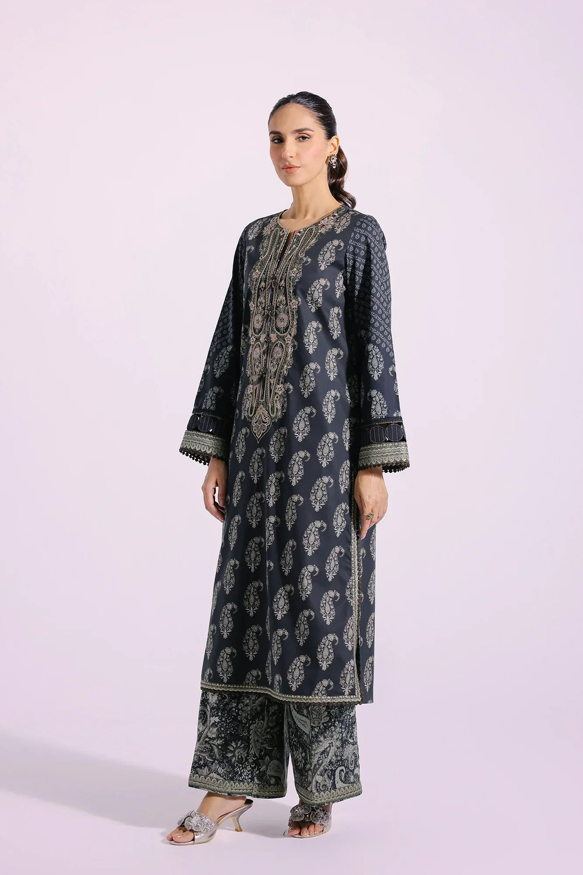 Ethnic | Rozana Collection SS 24 | E0405/203/116 -  Ethnic Luxury - Original Designer Dress - House of Maryam