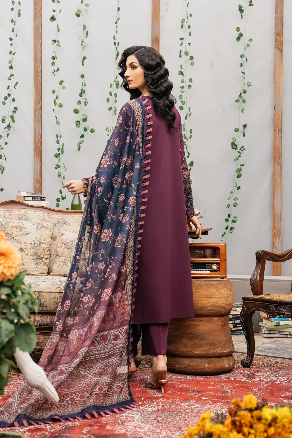 Ethnic | Rozana Collection SS 24 | E0406/203/520 -  Ethnic Luxury - Original Designer Dress - House of Maryam