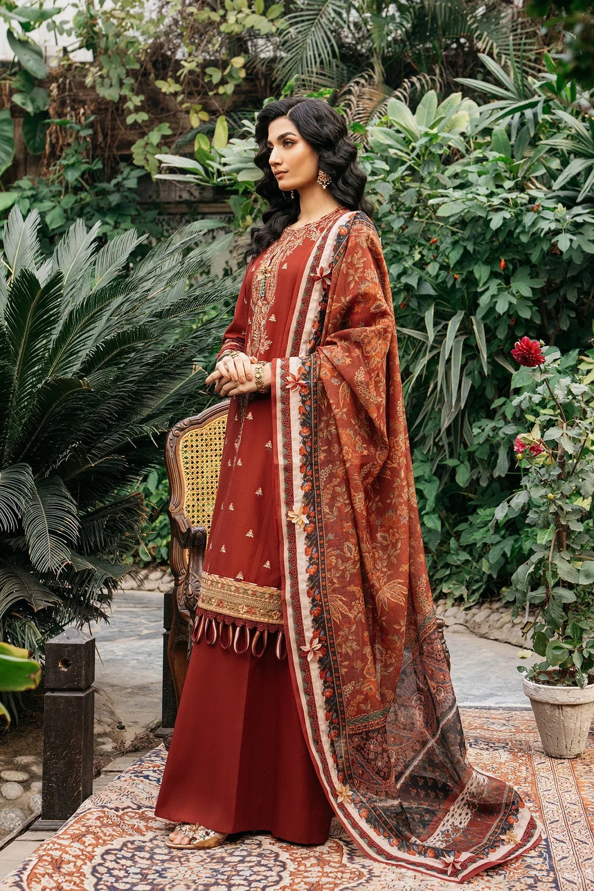 Ethnic | Rozana Collection SS 24 | E0407/203/416 -  Ethnic Luxury - Original Designer Dress - House of Maryam
