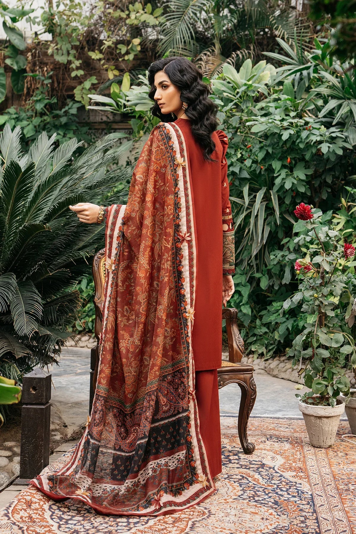 Ethnic | Rozana Collection SS 24 | E0407/203/416 -  Ethnic Luxury - Original Designer Dress - House of Maryam