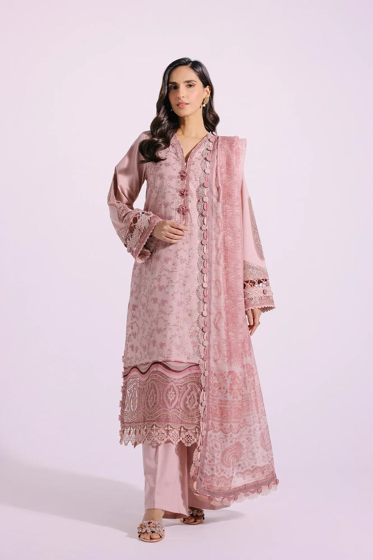 Ethnic | Rozana Collection SS 24 | E0408/203/327 -  Ethnic Luxury - Original Designer Dress - House of Maryam