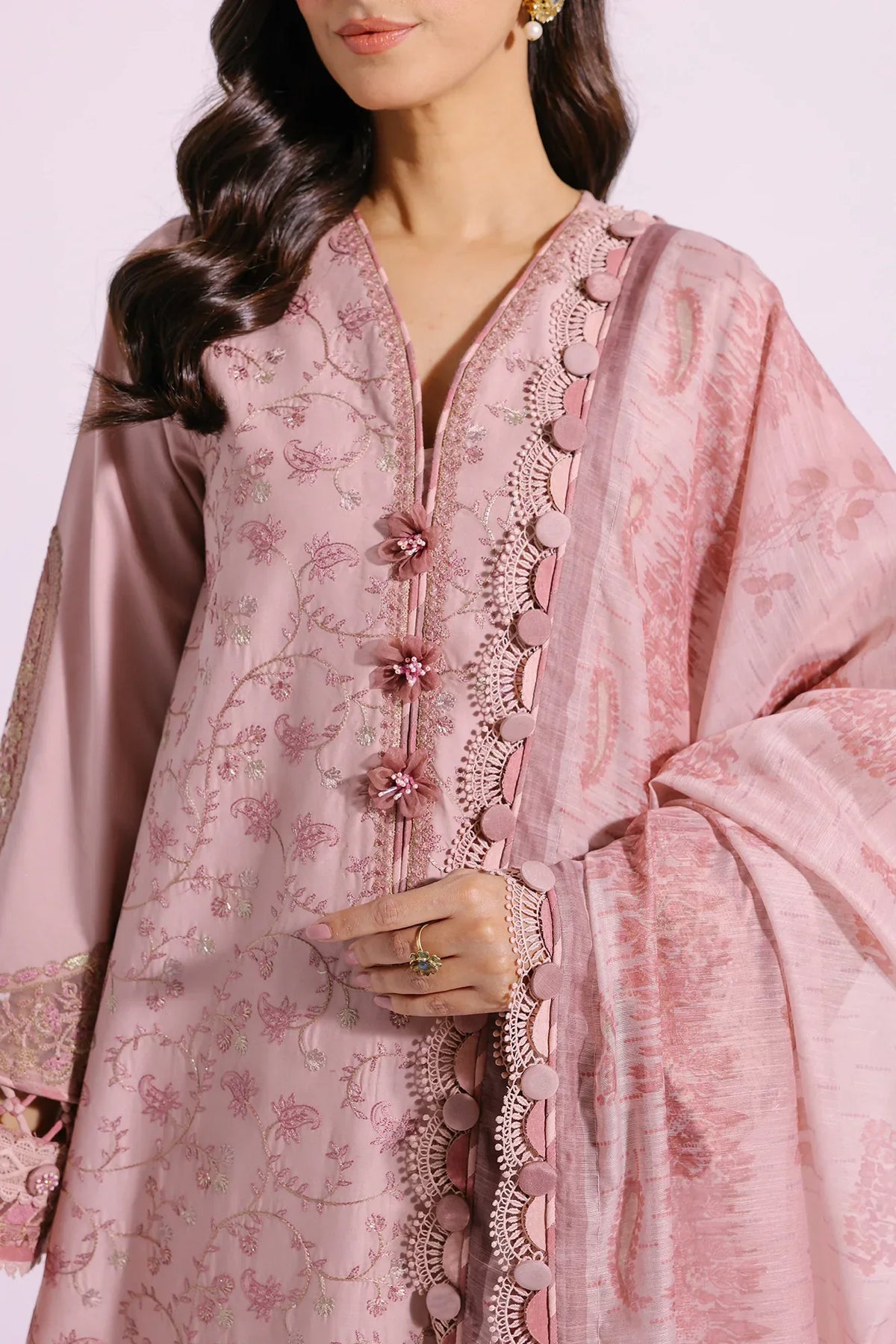 Ethnic | Rozana Collection SS 24 | E0408/203/327 -  Ethnic Luxury - Original Designer Dress - House of Maryam