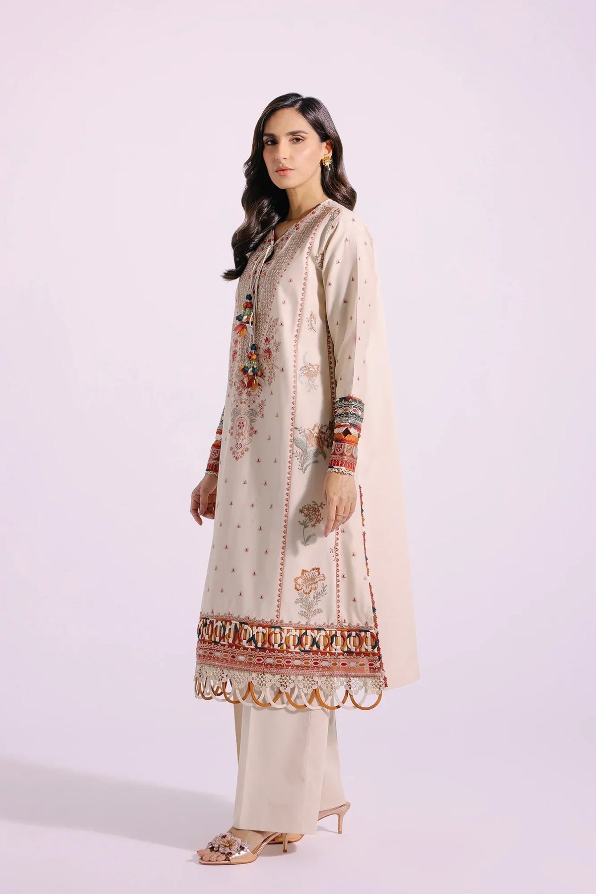 Ethnic | Rozana Collection SS 24 | E0409/203/226 -  Ethnic Luxury - Original Designer Dress - House of Maryam