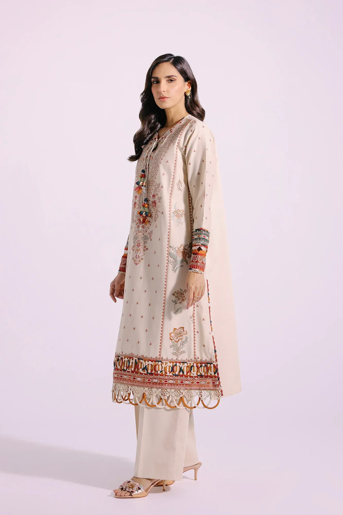 Ethnic | Rozana Collection SS 24 | E0409/203/226 -  Ethnic Luxury - Original Designer Dress - House of Maryam