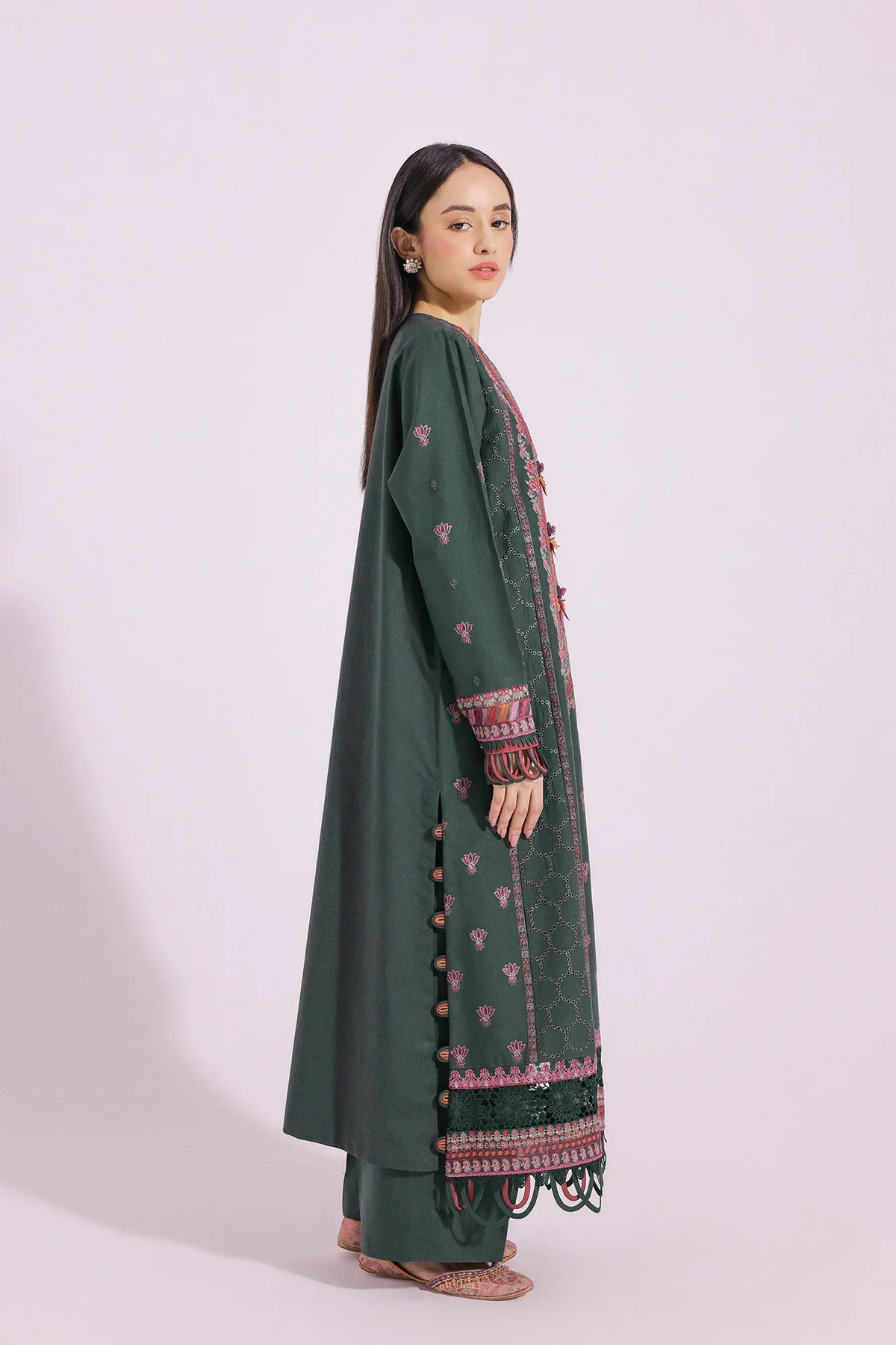 Ethnic | Rozana Collection SS 24 | E0410/203/707 -  Ethnic Luxury - Original Designer Dress - House of Maryam