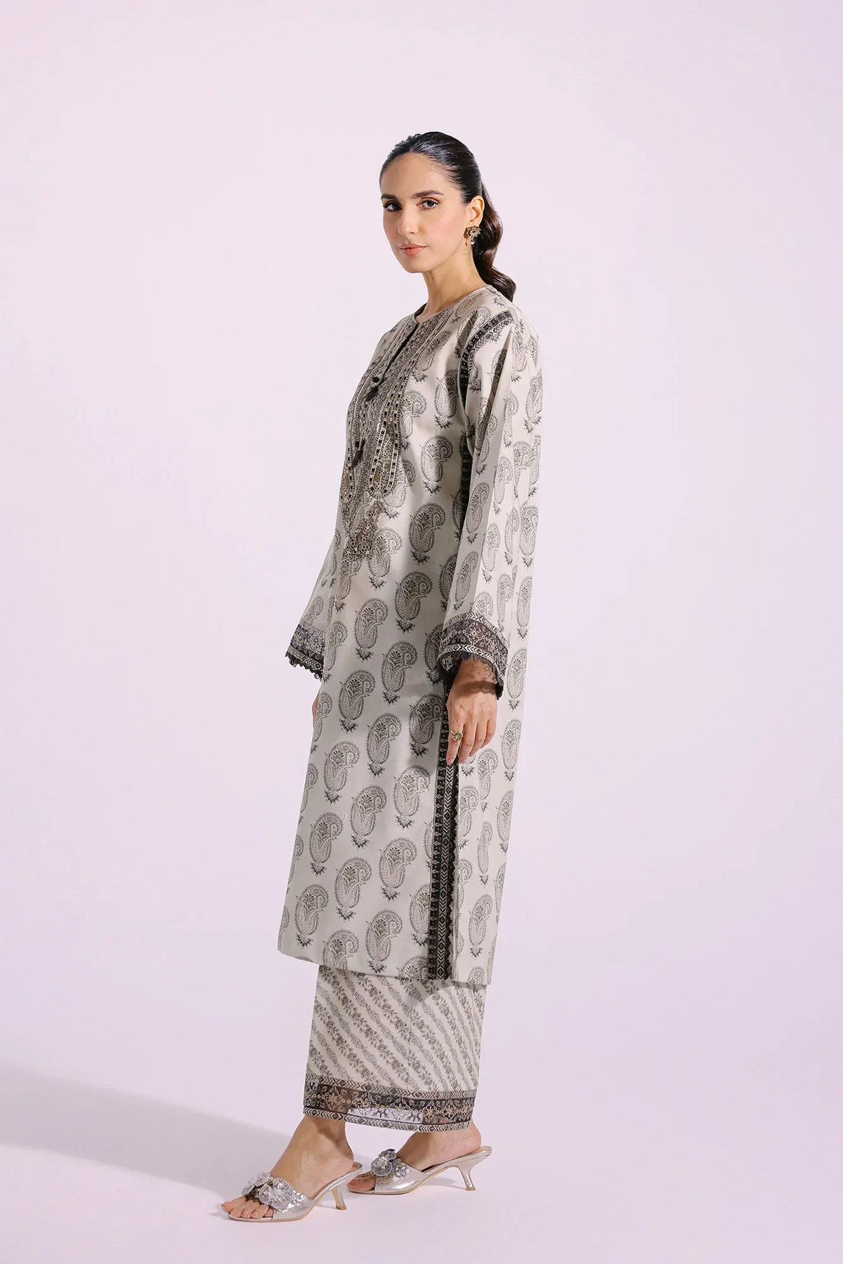 Ethnic | Rozana Collection SS 24 | E0411/203/110 -  Ethnic Luxury - Original Designer Dress - House of Maryam