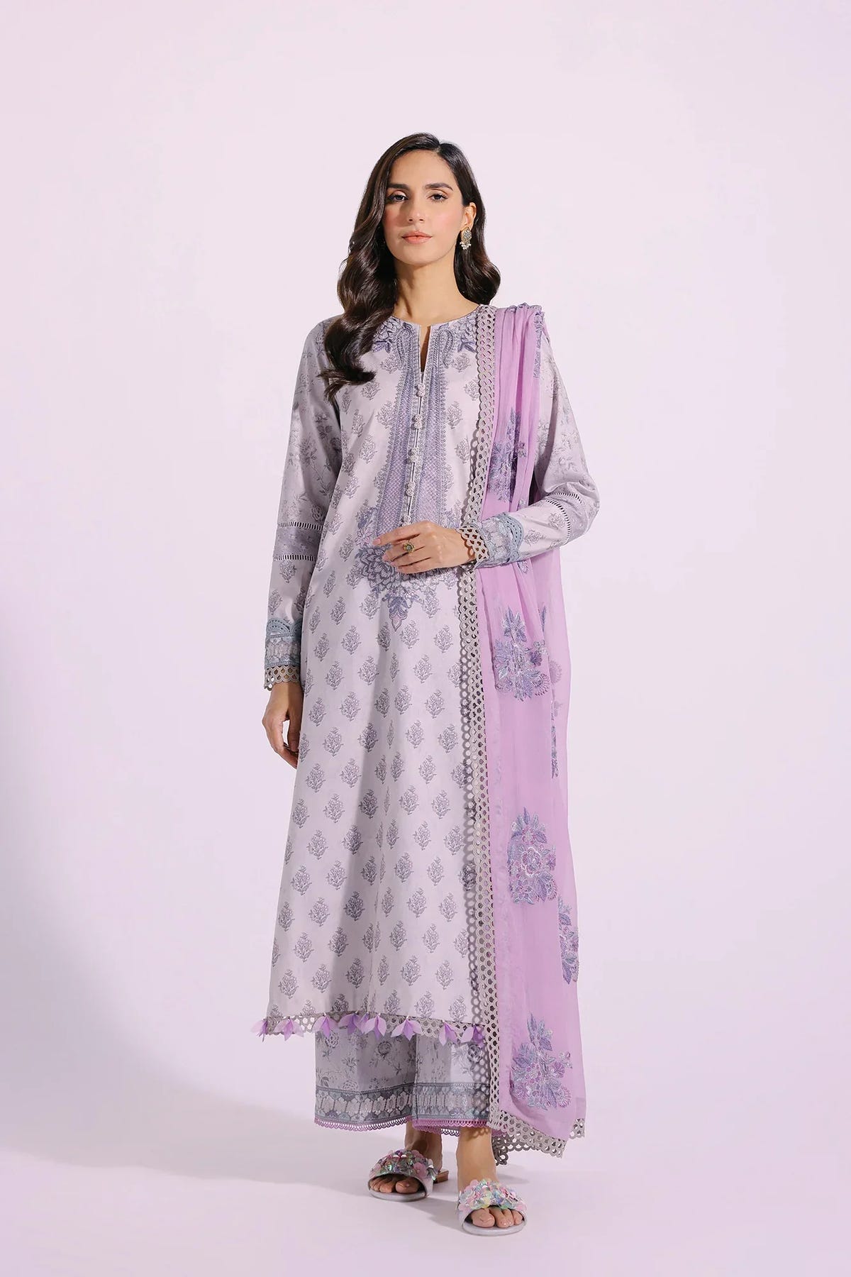 Ethnic | Rozana Collection SS 24 | E0402/203/914 -  Ethnic Luxury - Original Designer Dress - House of Maryam