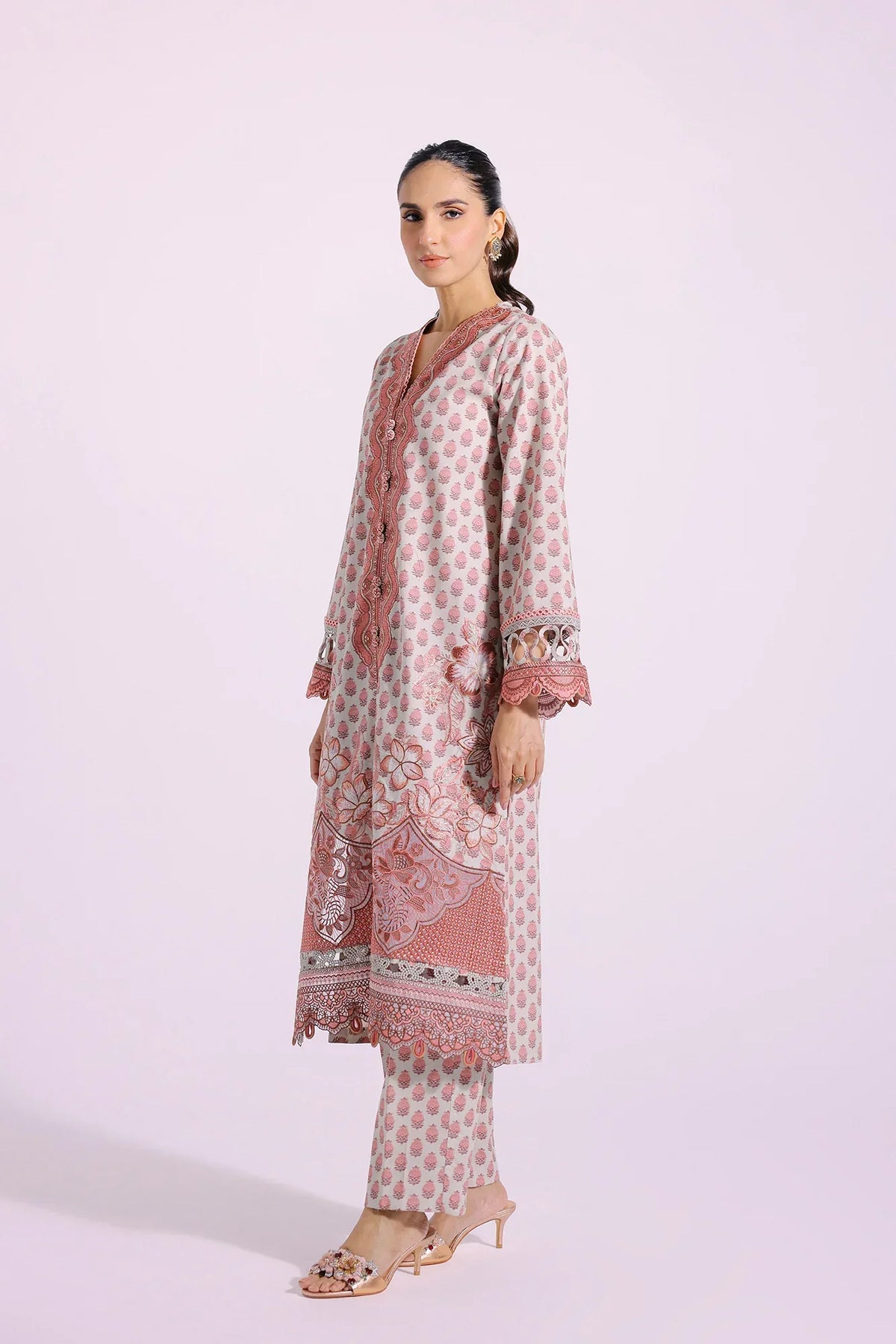 Ethnic | Rozana Collection SS 24 | E0413/203/326 -  Ethnic Luxury - Original Designer Dress - House of Maryam