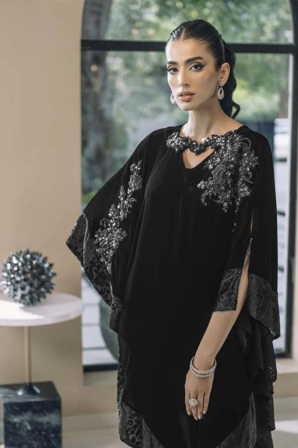 Jeem | Luxury Pret | EVELYN BLACK -  Jeem Luxury - Original Designer Dress - House of Maryam