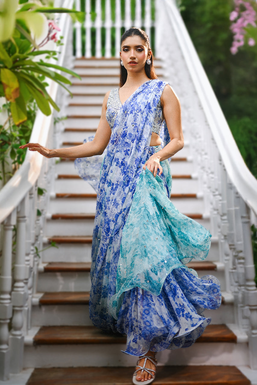 Sania Maskatiya | Fall Festive Glimmer | Vima -  Sania Maskatiya Ladies Clothes - Original Designer Dress - House of Maryam