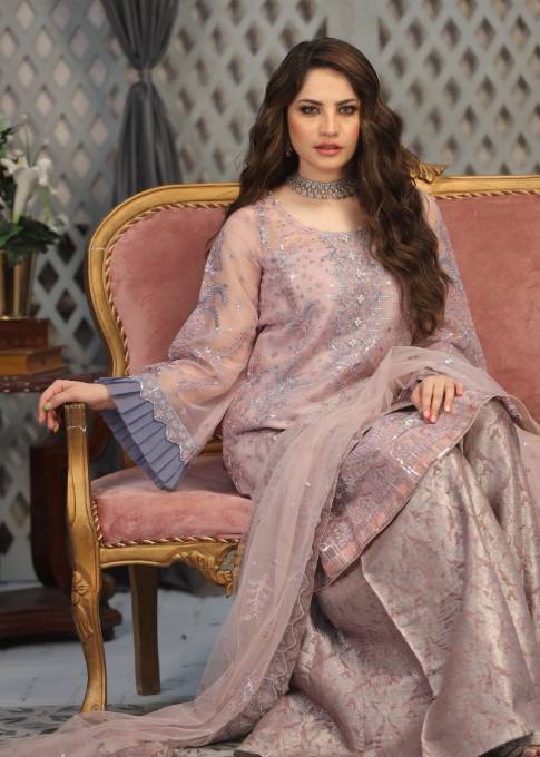 Daud Abbas | Formals Collection | ELINOR -  Daud Abbas Formal - Original Designer Dress - House of Maryam