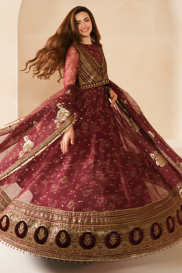Jazmin | Velvet Edit 24 | VF-2033 -  Jazmin Ladies Clothes - Original Designer Dress - House of Maryam