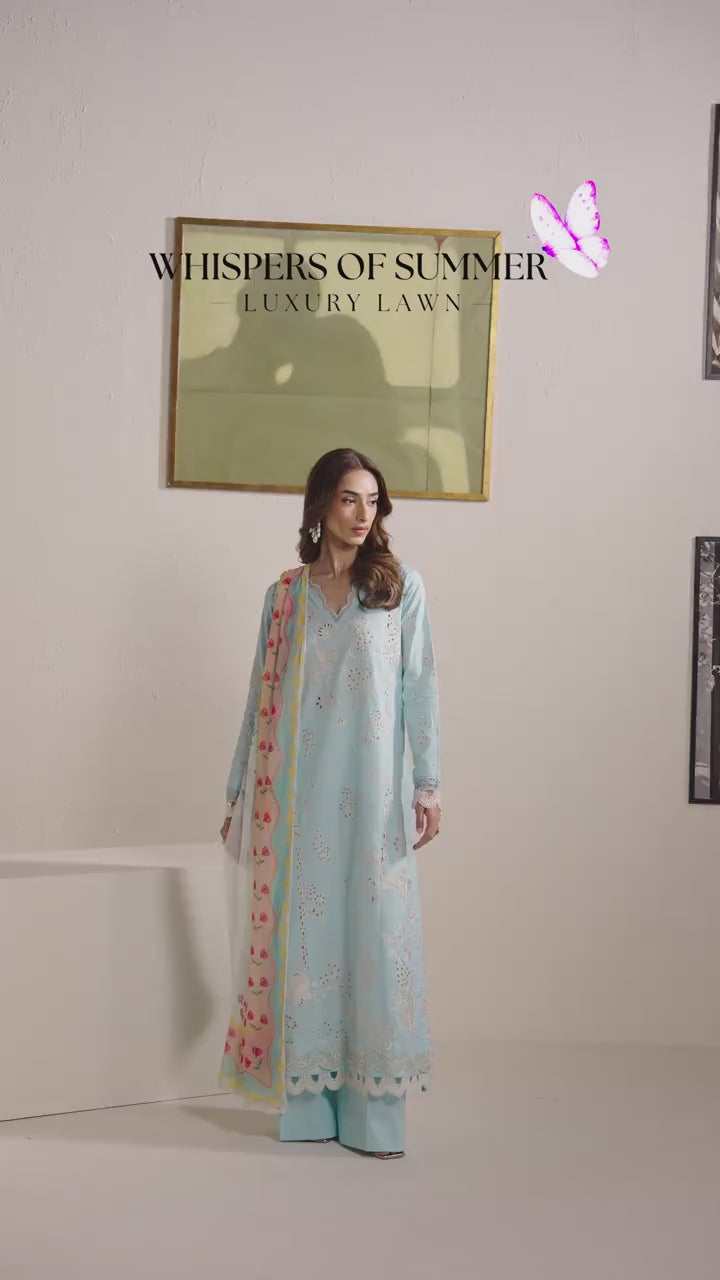Neeshay | Whispers of Summer Luxury Lawn | SYLVIA-5