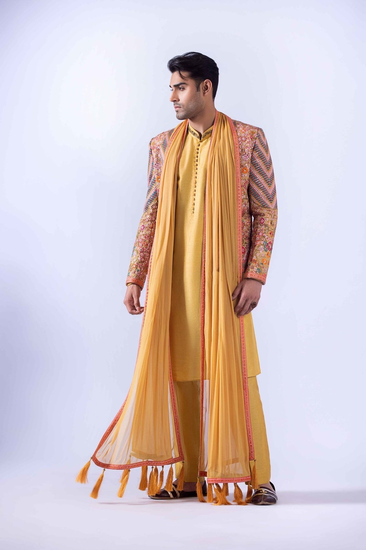 Pakistani Menswear | Fahad Hussayn | CHATRA by Designer House of Maryam Ltd. - House of Maryam - Pakistani Designer Ethnic Wear in {{ shop.shopifyCountryName }}