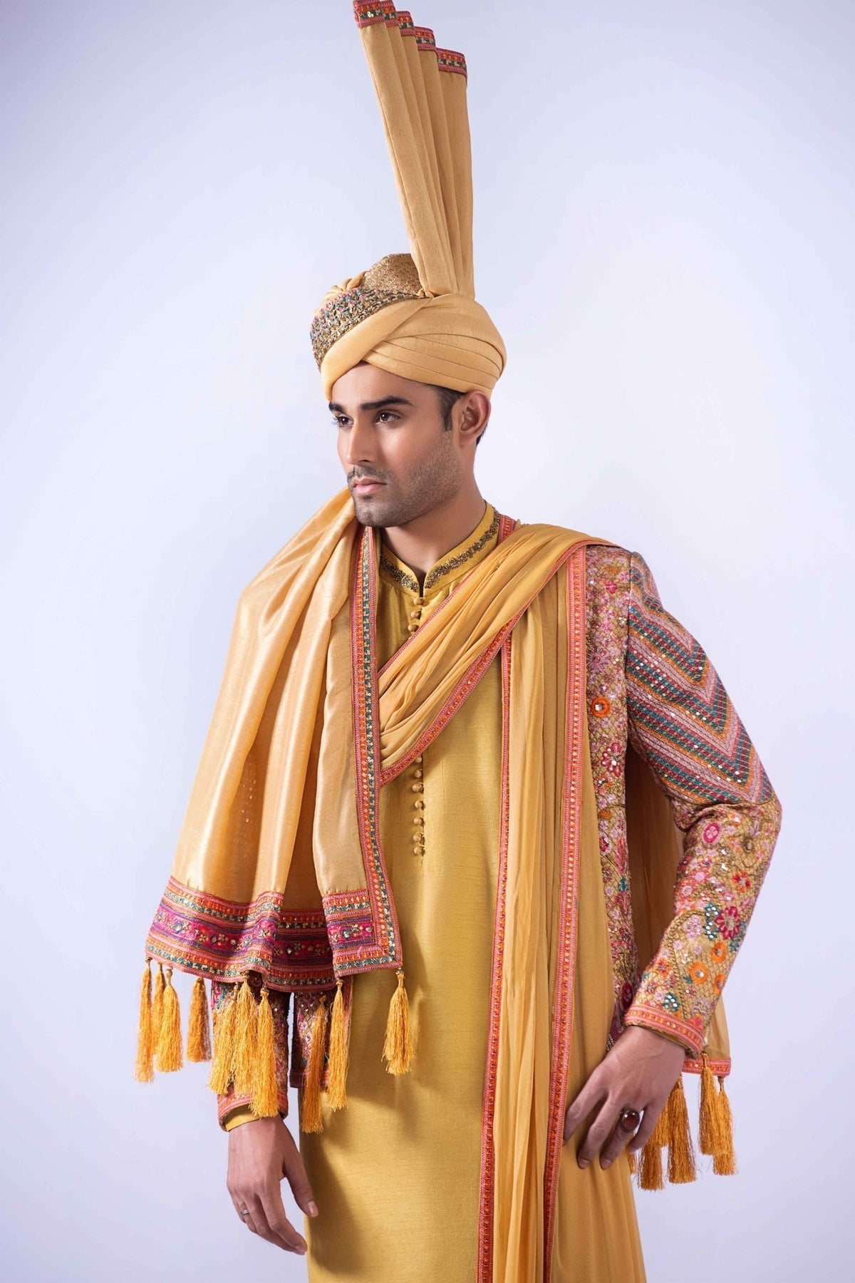 Pakistani Menswear | Fahad Hussayn | CHATRA by Designer House of Maryam Ltd. - House of Maryam - Pakistani Designer Ethnic Wear in {{ shop.shopifyCountryName }}