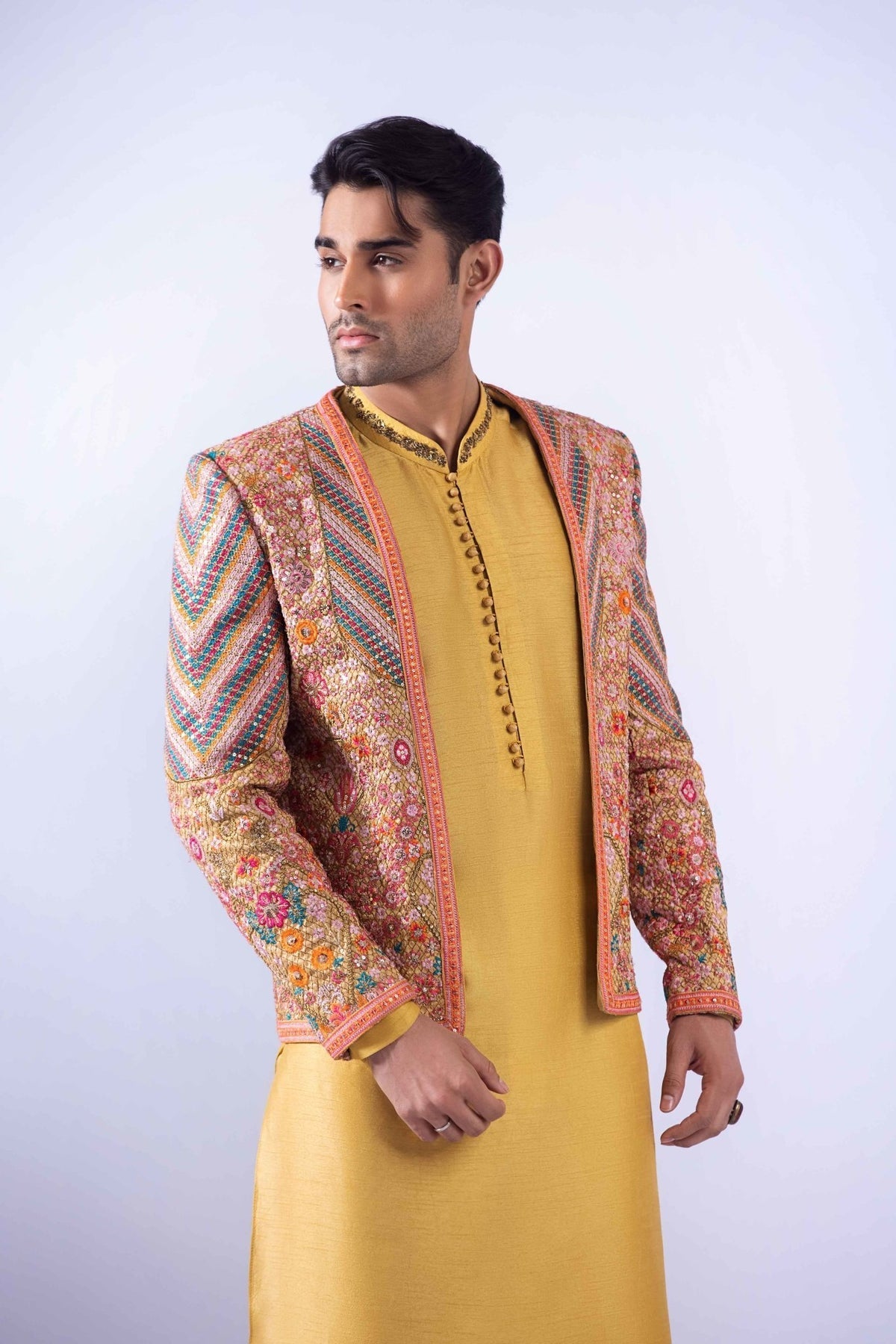 Pakistani Menswear | Fahad Hussayn | CHATRA by Designer House of Maryam Ltd. - House of Maryam - Pakistani Designer Ethnic Wear in {{ shop.shopifyCountryName }}