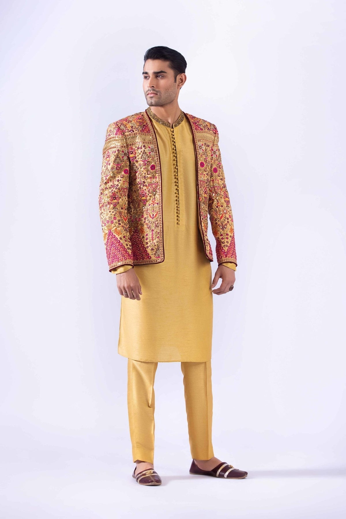 Pakistani Menswear | Fahad Hussayn | CHATRA by Designer House of Maryam Ltd. - House of Maryam - Pakistani Designer Ethnic Wear in {{ shop.shopifyCountryName }}