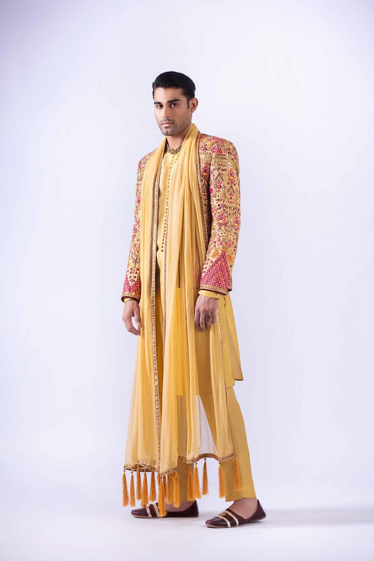 Pakistani Menswear | Fahad Hussayn | CHATRA by Designer House of Maryam Ltd. - House of Maryam - Pakistani Designer Ethnic Wear in {{ shop.shopifyCountryName }}