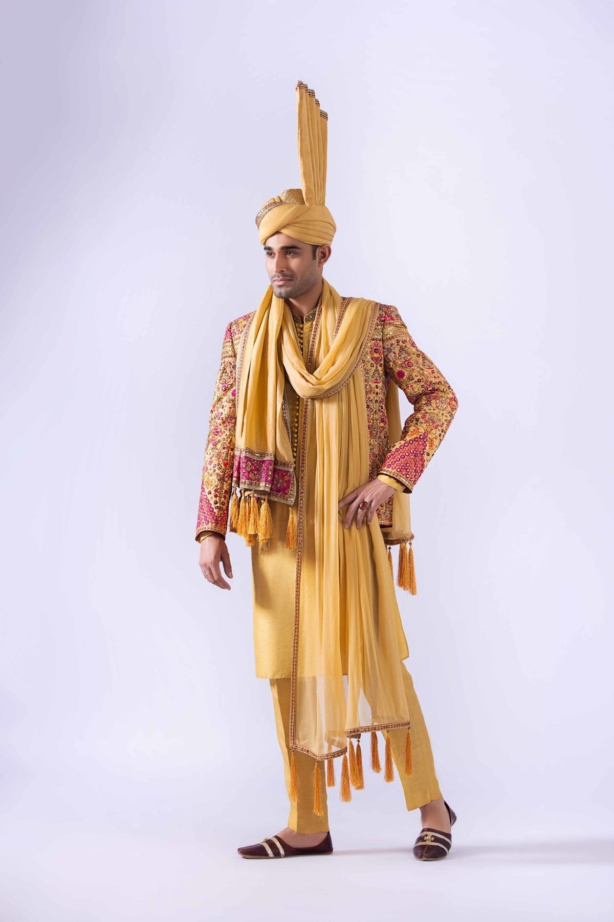 Pakistani Menswear | Fahad Hussayn | CHATRA by Designer House of Maryam Ltd. - House of Maryam - Pakistani Designer Ethnic Wear in {{ shop.shopifyCountryName }}