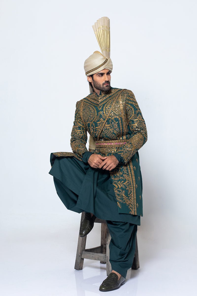 Pakistani Menswear | Fahad Hussayn | kHUSH BAKHT by Designer House of Maryam Ltd. - House of Maryam - Pakistani Designer Ethnic Wear in {{ shop.shopifyCountryName }}