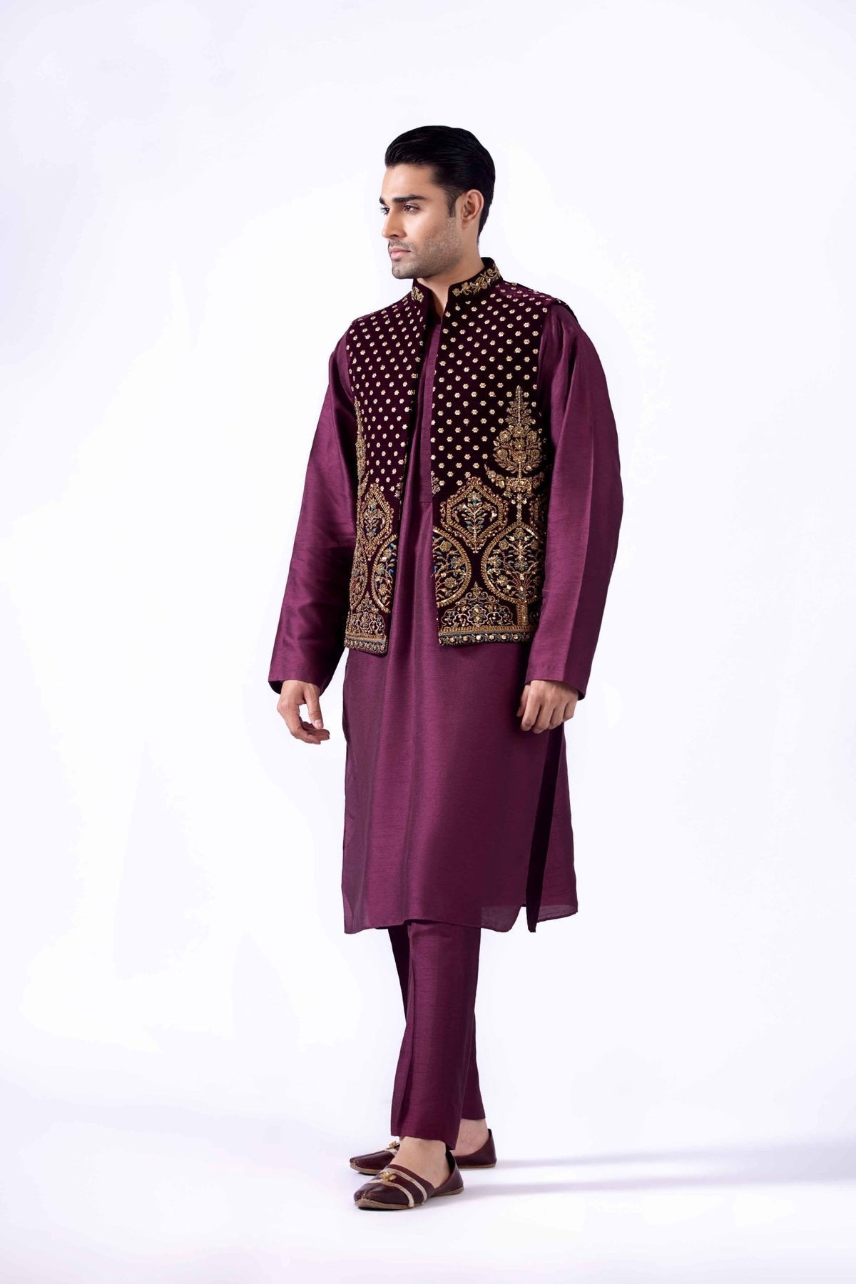 Pakistani Menswear | Fahad Hussayn | BHAMBHAL by Designer House of Maryam Ltd. - House of Maryam - Pakistani Designer Ethnic Wear in {{ shop.shopifyCountryName }}