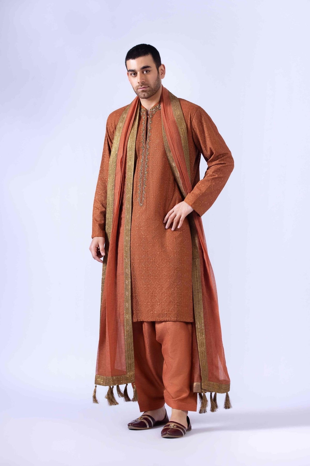 Pakistani Menswear | Fahad Hussayn | CHAKRA by Designer House of Maryam Ltd. - House of Maryam - Pakistani Designer Ethnic Wear in {{ shop.shopifyCountryName }}