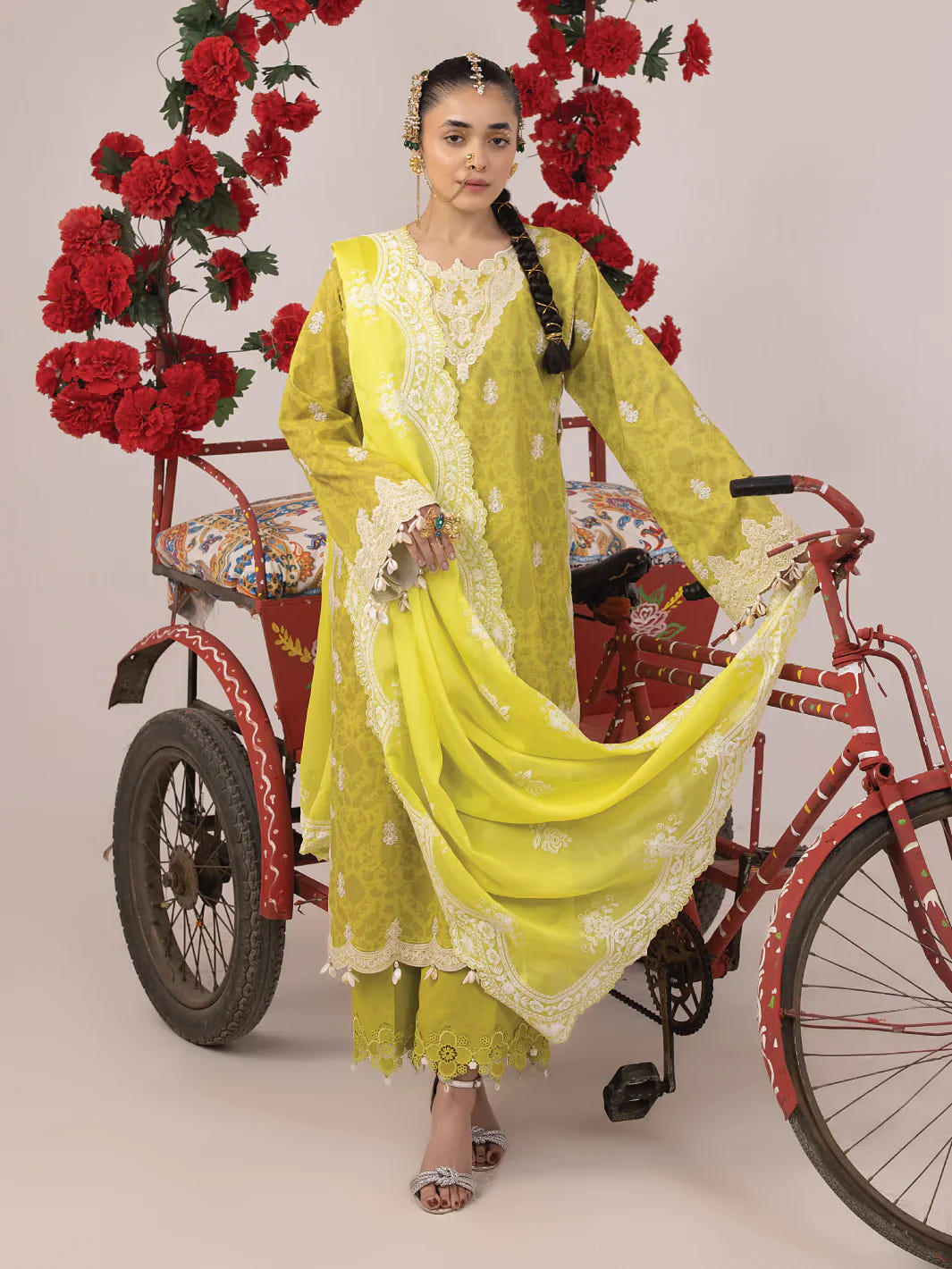 Ittehad | Faiza Faisal Rangeeli Lawn 24 | Sajjo -  Ittehad Luxury - Original Designer Dress - House of Maryam