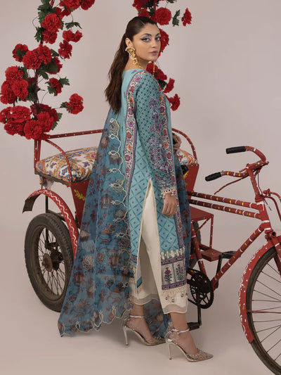 Ittehad | Faiza Faisal Rangeeli Lawn 24 | Rampa -  Ittehad Luxury - Original Designer Dress - House of Maryam