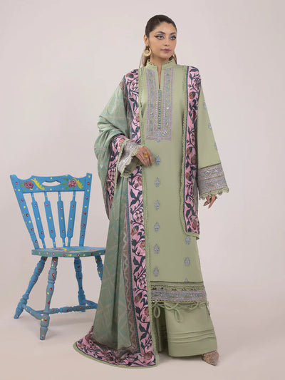 Ittehad | Faiza Faisal Rangeeli Lawn 24 | Pino -  Ittehad Luxury - Original Designer Dress - House of Maryam