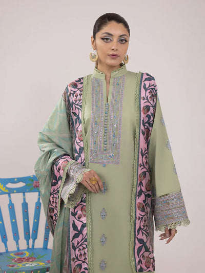 Ittehad | Faiza Faisal Rangeeli Lawn 24 | Pino -  Ittehad Luxury - Original Designer Dress - House of Maryam