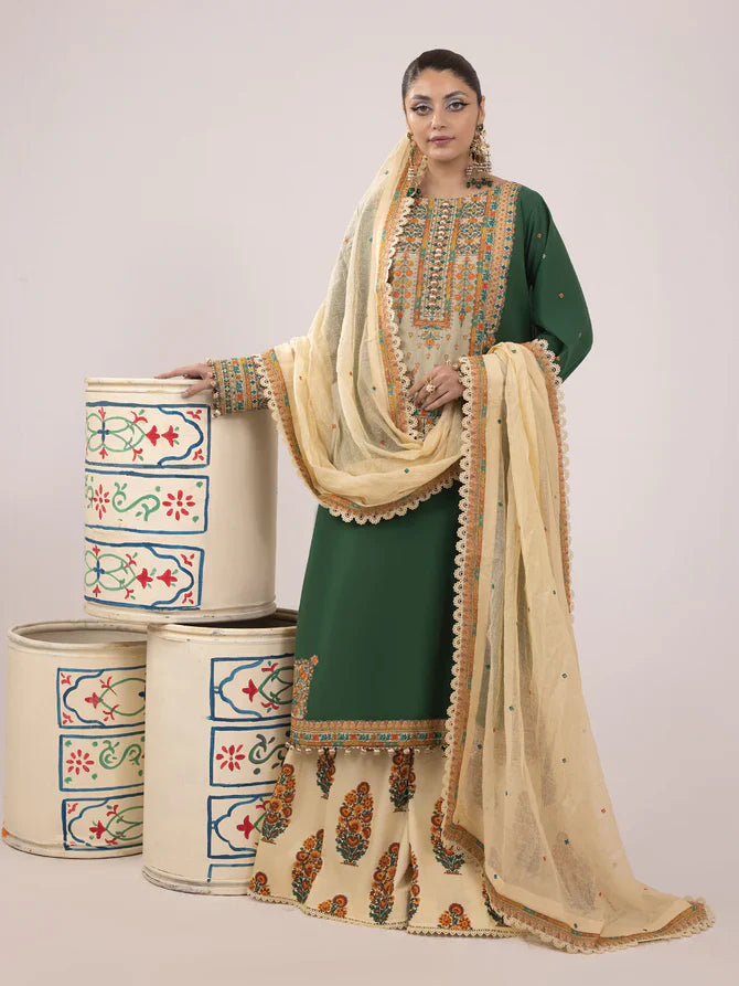Ittehad | Faiza Faisal Rangeeli Lawn 24 | Zebo by Designer Ittehad - House of Maryam - Pakistani Designer Ethnic Wear in {{ shop.shopifyCountryName }}