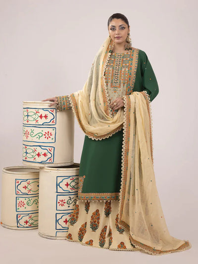 Ittehad | Faiza Faisal Rangeeli Lawn 24 | Zebo -  Ittehad Luxury - Original Designer Dress - House of Maryam